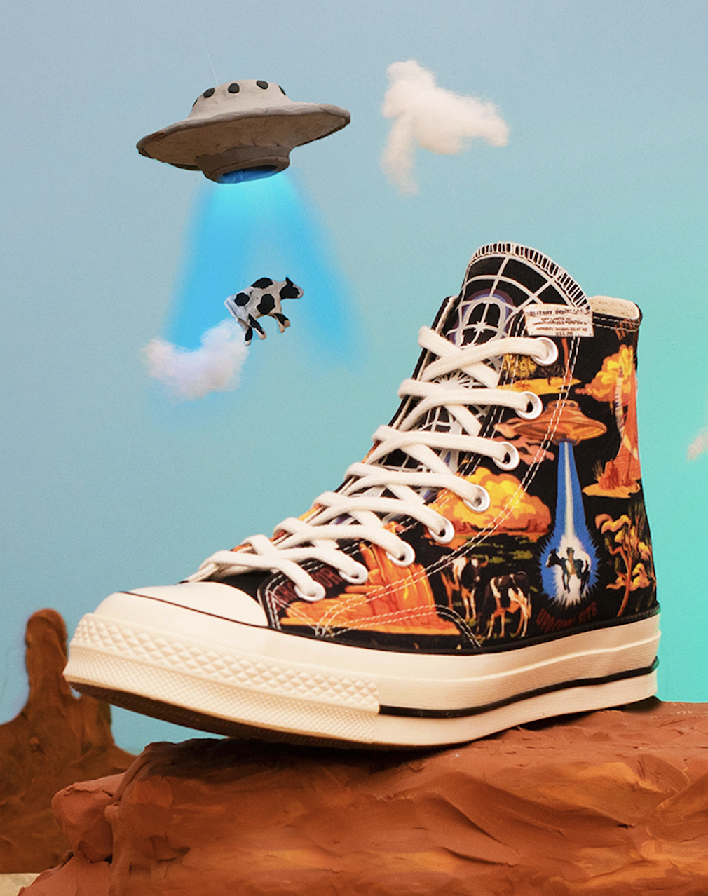 Converse推出全新西部沙漠风Chuck 70s鞋款，复古又搞怪夏日街头最佳选择！