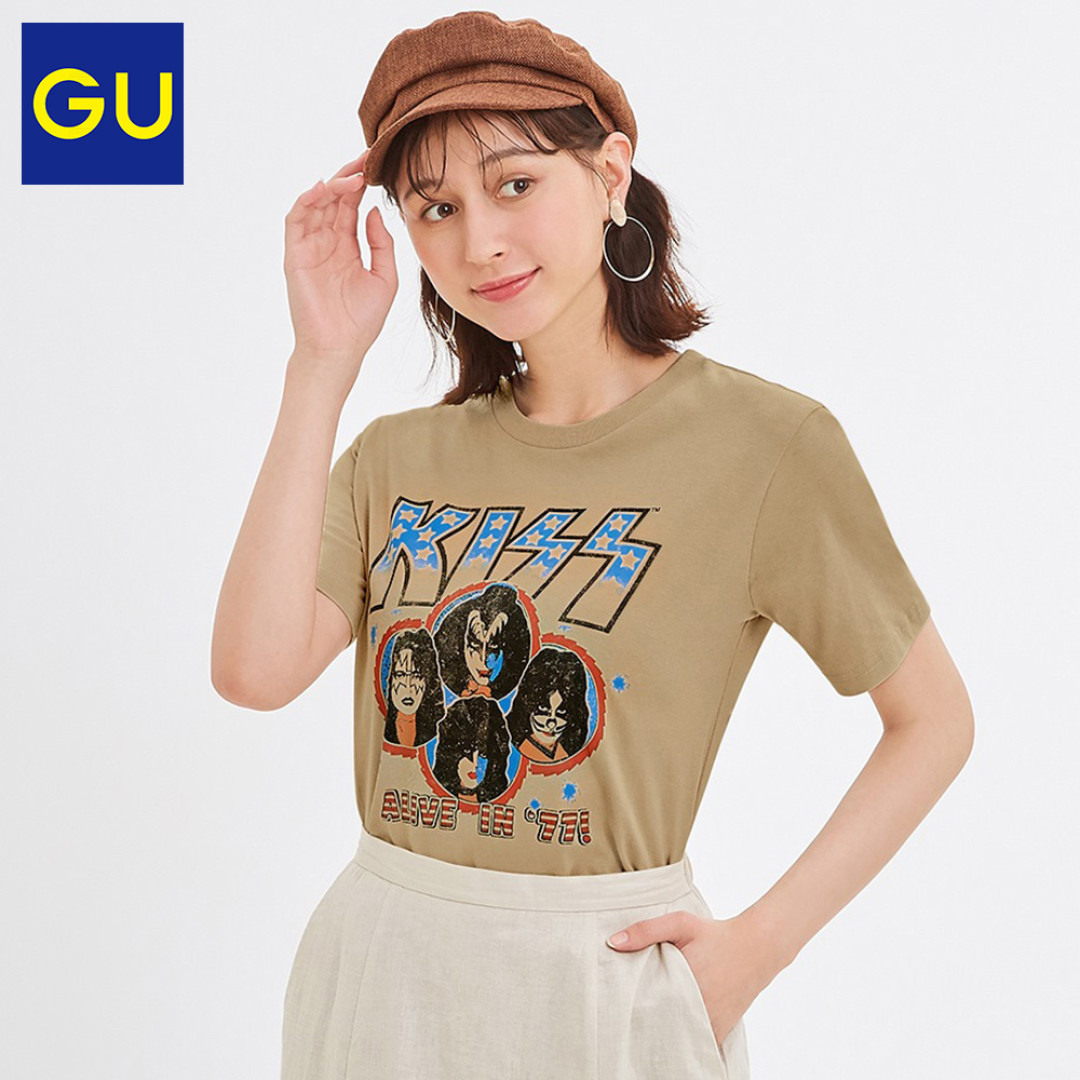 有音乐才夏天,GU推出乐队联名款T恤,有你喜欢的吗?