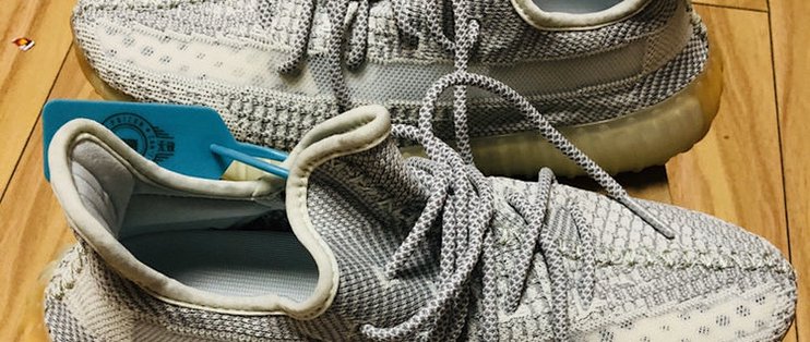 yeezy350yeshaya灰天使开箱