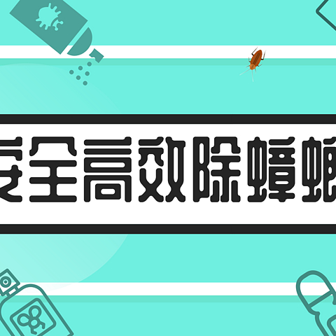 用安全又高效的蟑螂药，将蟑螂一锅端！