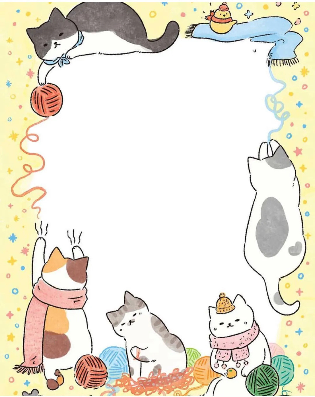 建议收藏丨猫咪绘画素材大全，为孩子留着！做手账也很实用！