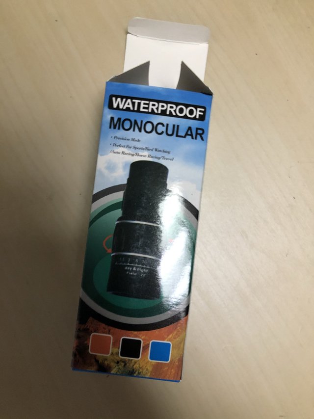 立视德高清高倍10×40单筒望远镜