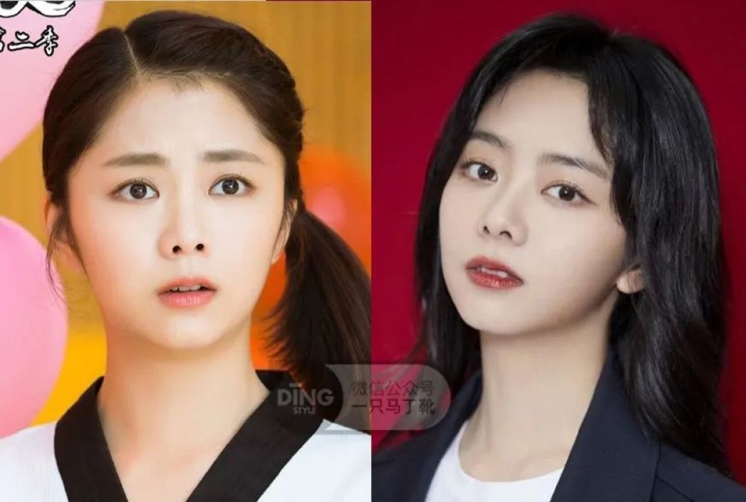 童瑶也是短圆眼为什么不像赵丽颖那样把眼睛化长化精致