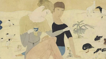 巴黎画派中的东方面孔，与常玉同齐名的“猫奴”画家藤田嗣治