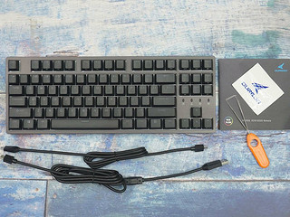 杜伽K320 87键机械键盘体验