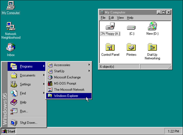 25岁生快：微软Windows 95系统操作系统诞生25年了