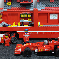 乐高手记 篇五十：这回来盒大的吧——LEGO 乐高 超级赛车系列 75913 法拉利车队