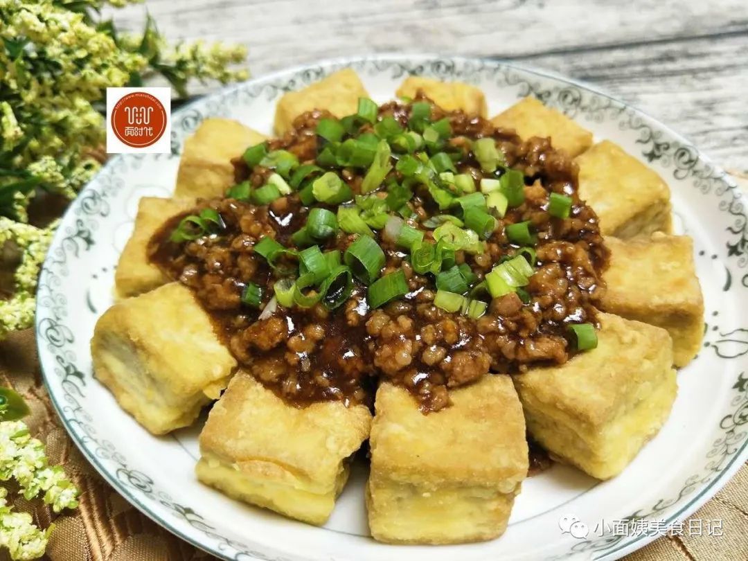 老婆做的这道豆腐,外酥里嫩超好吃,家人都竖大拇指,您也来试试 !