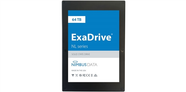 最高64TB 、采用QLC颗粒:Nimubs Data 发布ExaDrive NL系列SSD