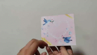 每周制作 | 爱心小鸟 立体卡