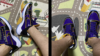 我的第N双鞋 篇一百一十六：首晒！Nike Zoom Kobe V Protro 5x Champ「Lakers」 