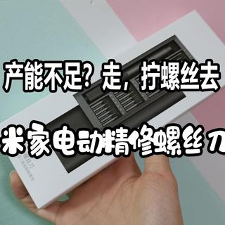 我要帮雷总去拧螺丝,米家电动精修螺丝刀使用分享