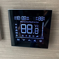 米家智能中央空调地暖二合一控制面板