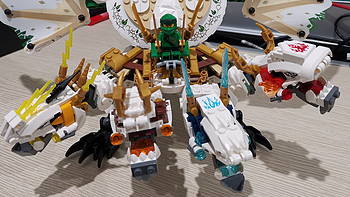 老杨的玩具仓库 篇三十八：LEGO 幻影忍者系列 70679 神龙合体 评测