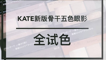 新手最推荐的眼影——kate双效立体眼影