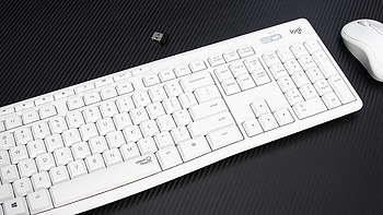 擺评一下 篇一百零九：办公还是“静”一点比较好---罗技MK295纯白键鼠套装分享