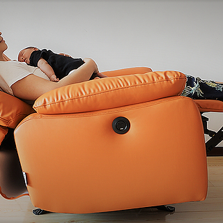 二胎家居升级计划 篇五：体感舒适，功能丰富，以小博大的芝华仕D-9780M单人位沙发了解一下
