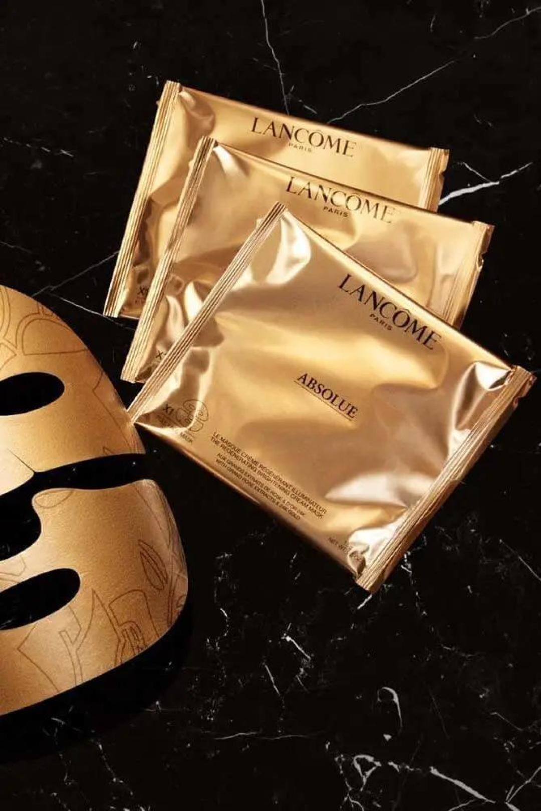 3兰蔻黄金面膜私心觉得要是经常熬夜,肌肤状态差的小可爱不妨拿它定期