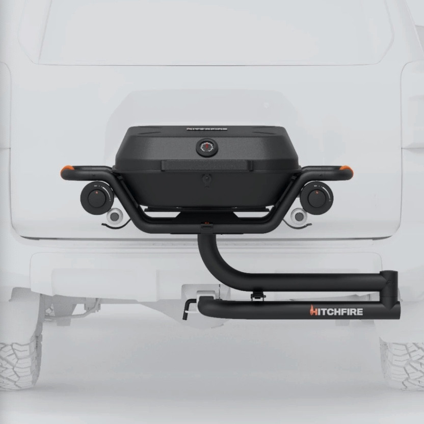 可挂载在车尾：新兴品牌HitchFire 推出 Adventure Grilling 自驾户外烧烤架