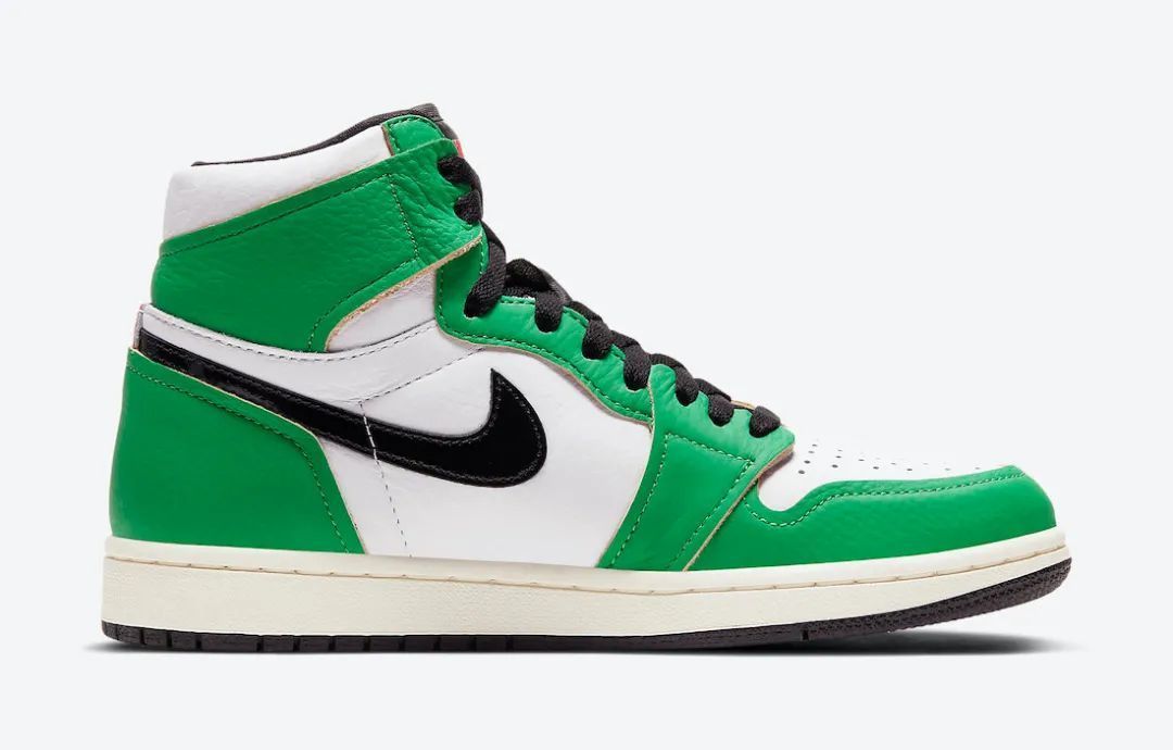 “小喜力配色”?AJ 1“ Lucky Green”这个颜色爱了~