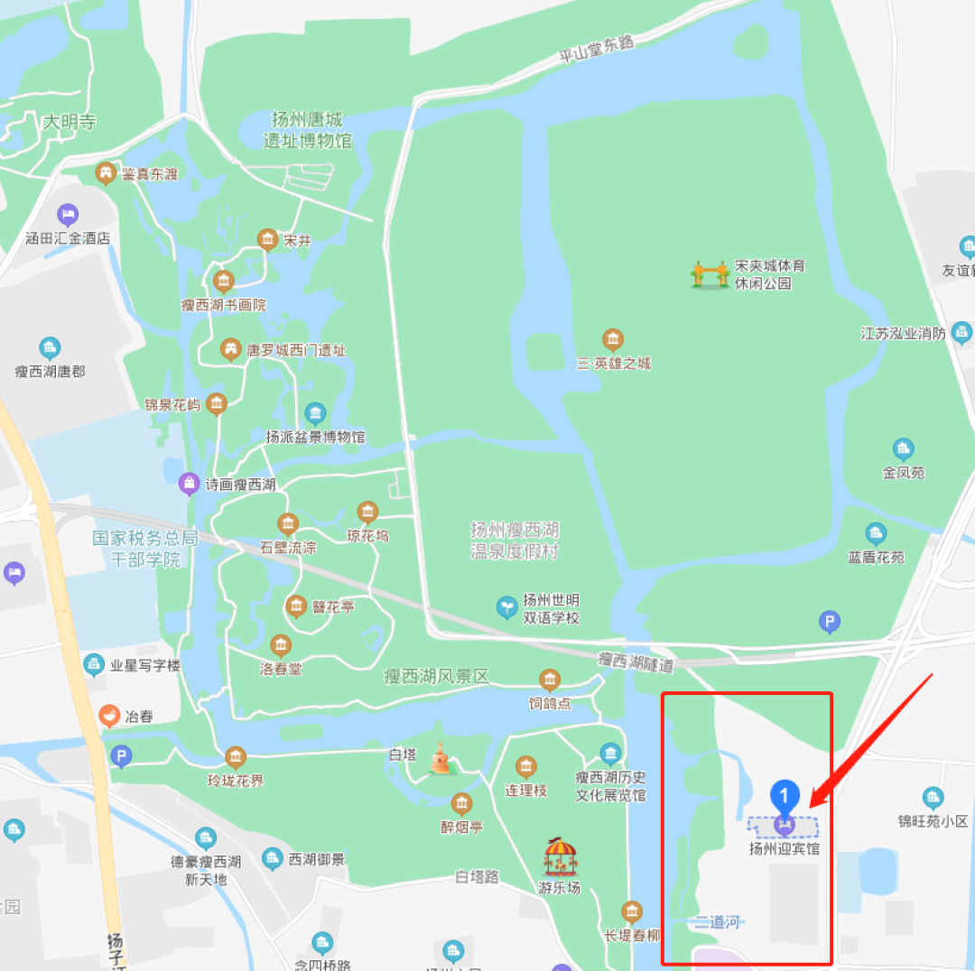 扬州迎宾馆因为某些特殊原因,也是一家非常特别的国宾馆.