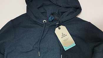 prAna sector hoodie 带帽卫衣分享：平平无奇中隐藏细节