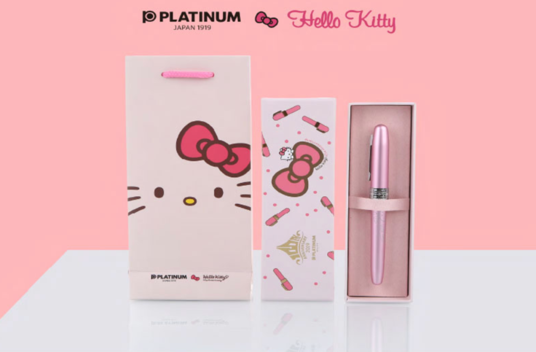 打动你的少女心！萌趣Hello Kitty联名款钢笔，看到第一个就受不住了!