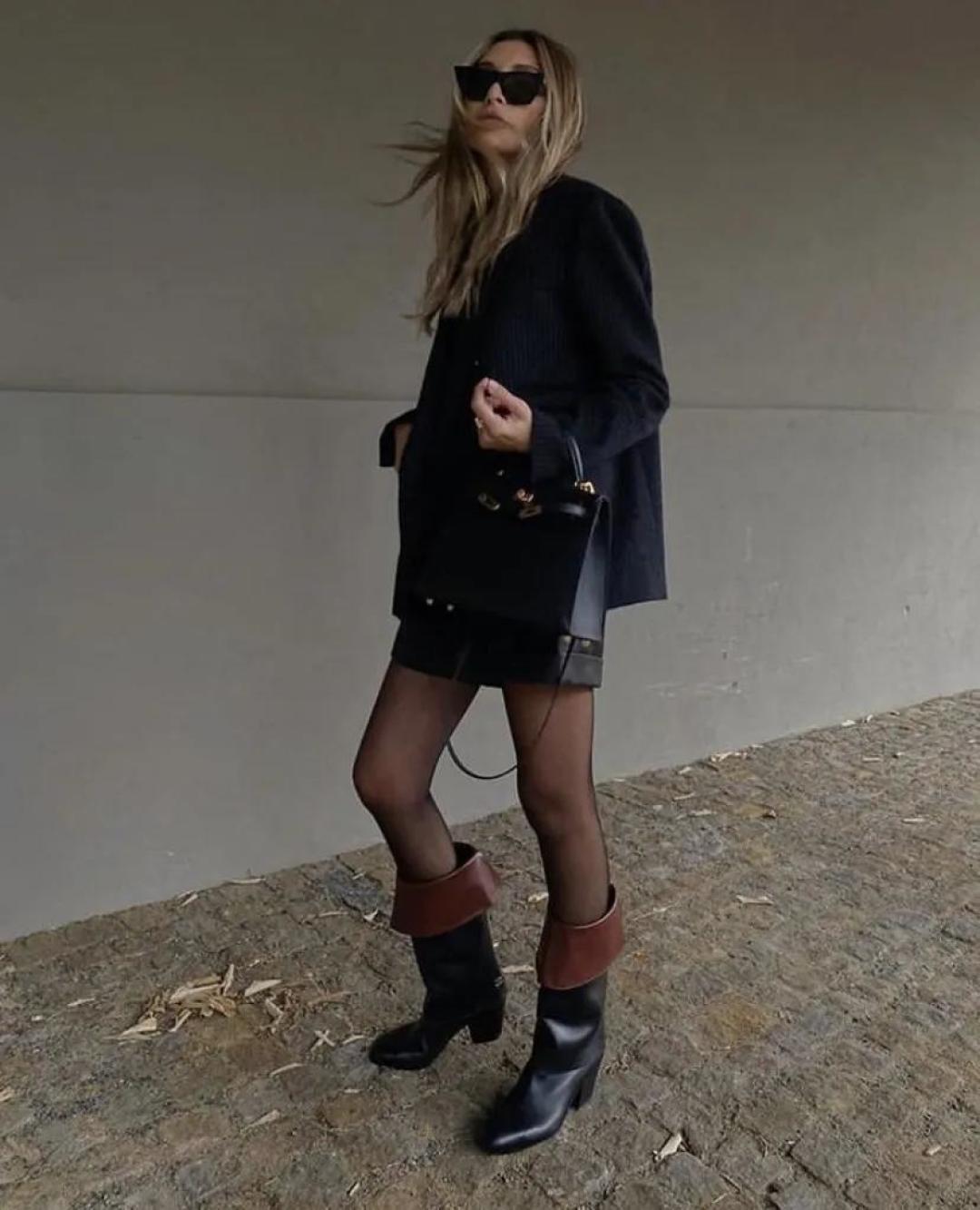 丝袜选购攻略穿上黑丝袜美得自己都陶醉了