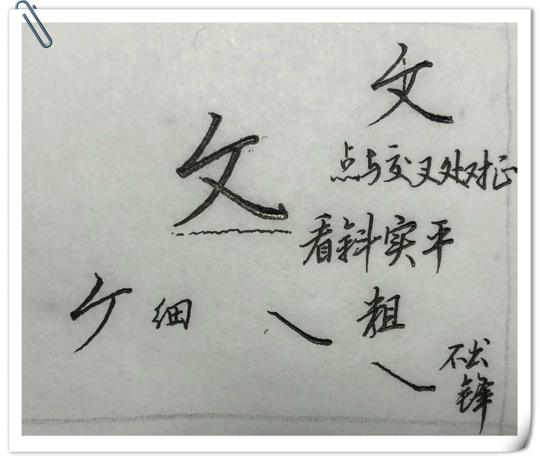 这份硬笔行楷常用字教程，练字你一定用得上