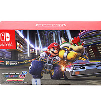 Nintendo Switch 任天堂 国行马力欧卡丁车8限量特别套装 家用游戏机续航版增强版