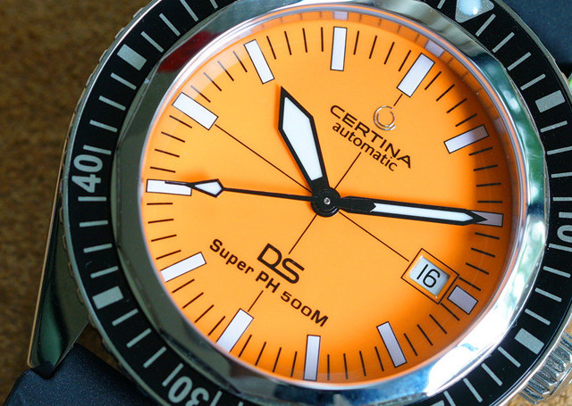 夏日橙鬼-雪铁纳DS Super PH500M特别版机械表