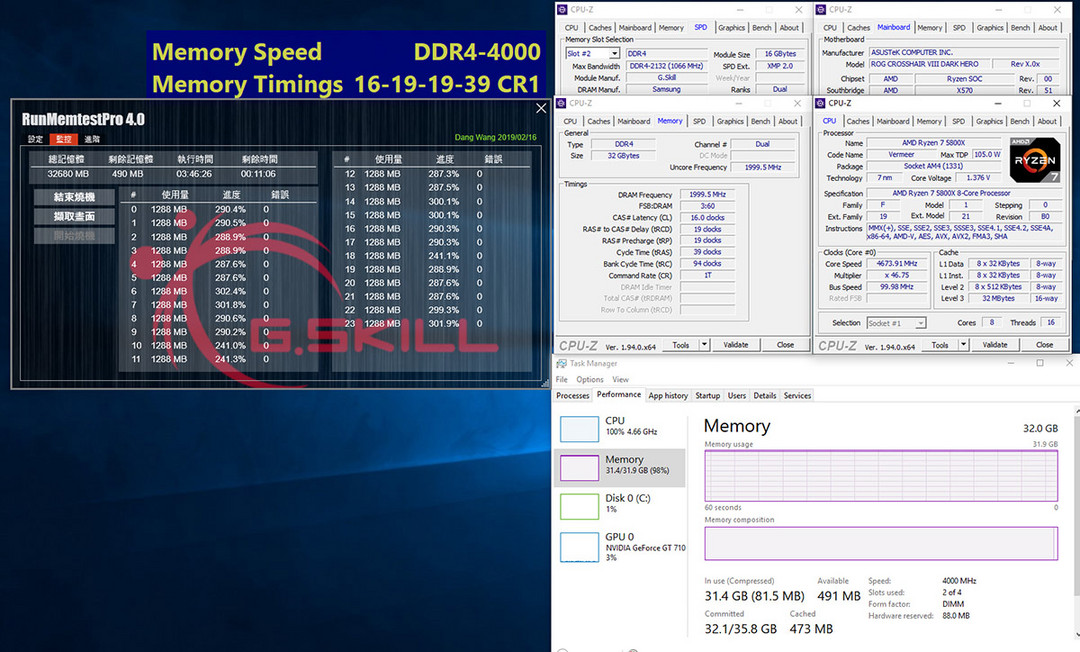 AMD新锐龙专用：芝奇推出新款DDR4内存套装，高频低延