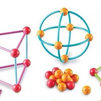 启蒙数学 篇三：数学玩具 | 亲手建构几何LearningResources几何海洋拼插