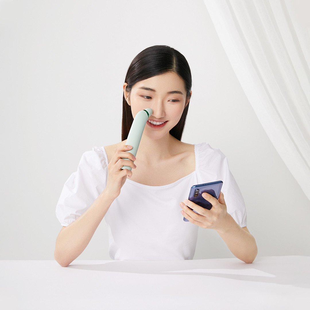 小米有品众筹可视吸黑头仪,可边看边吸、炒鸡解压!