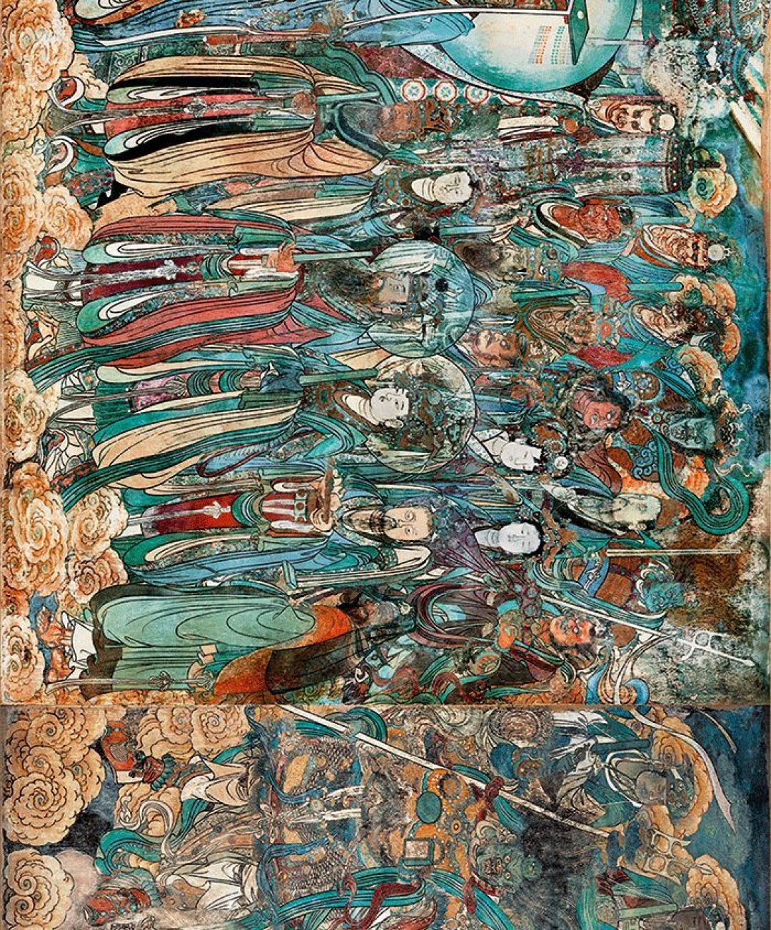 200个高清细节，带你看懂中国绘画史上的奇迹「永乐宫壁画」