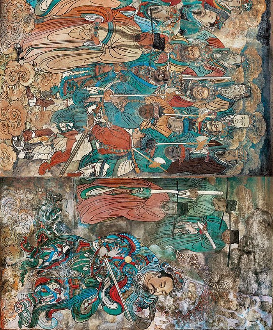 200个高清细节，带你看懂中国绘画史上的奇迹「永乐宫壁画」