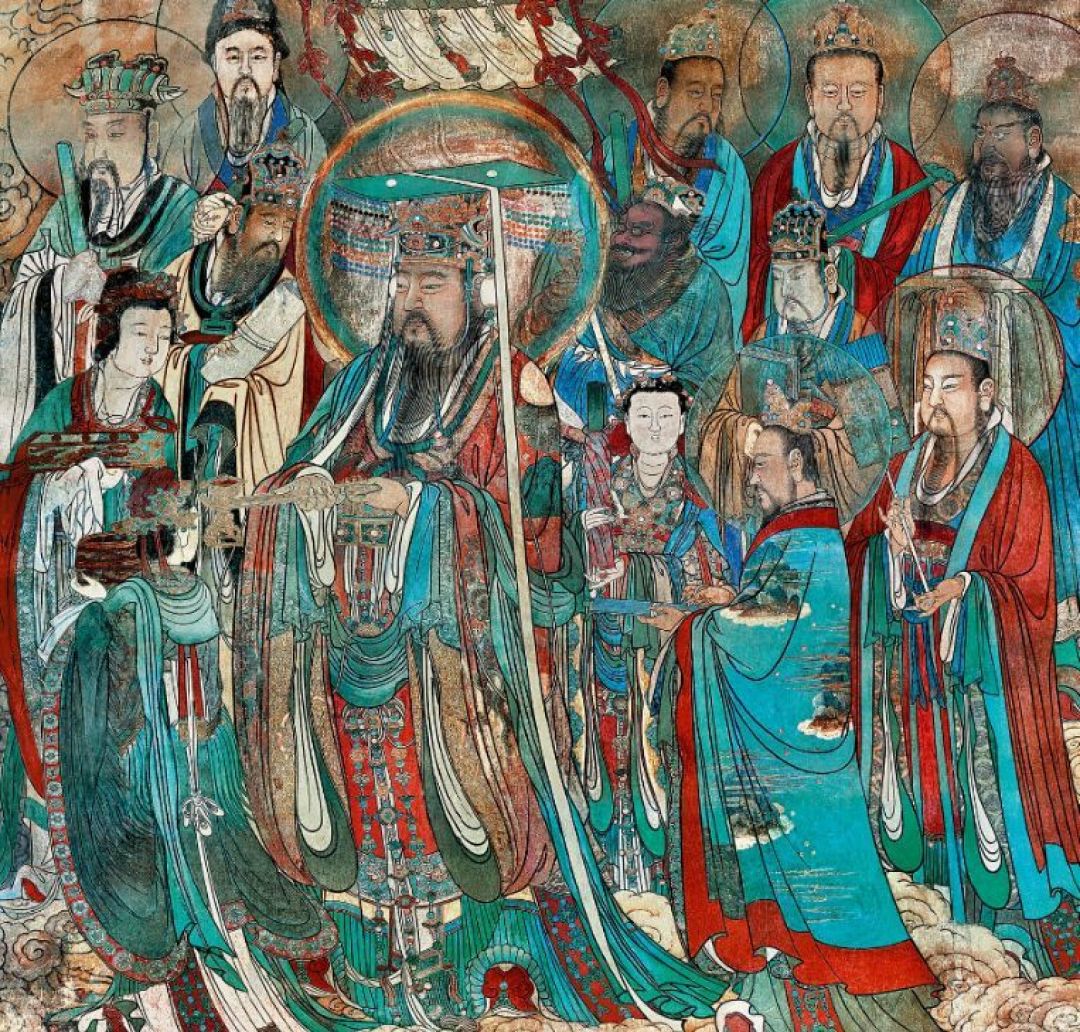 200个高清细节，带你看懂中国绘画史上的奇迹「永乐宫壁画」