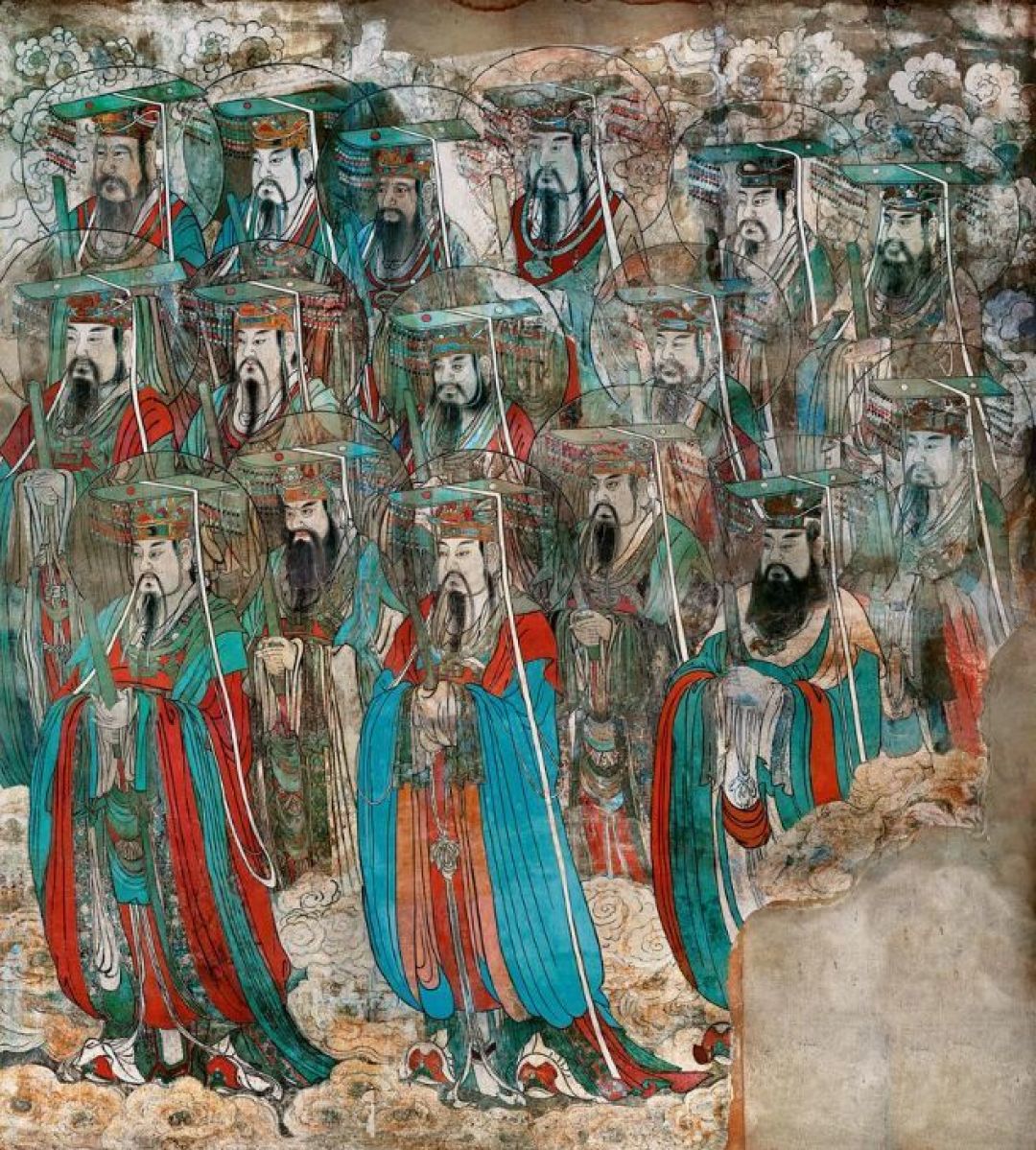 200个高清细节，带你看懂中国绘画史上的奇迹「永乐宫壁画」