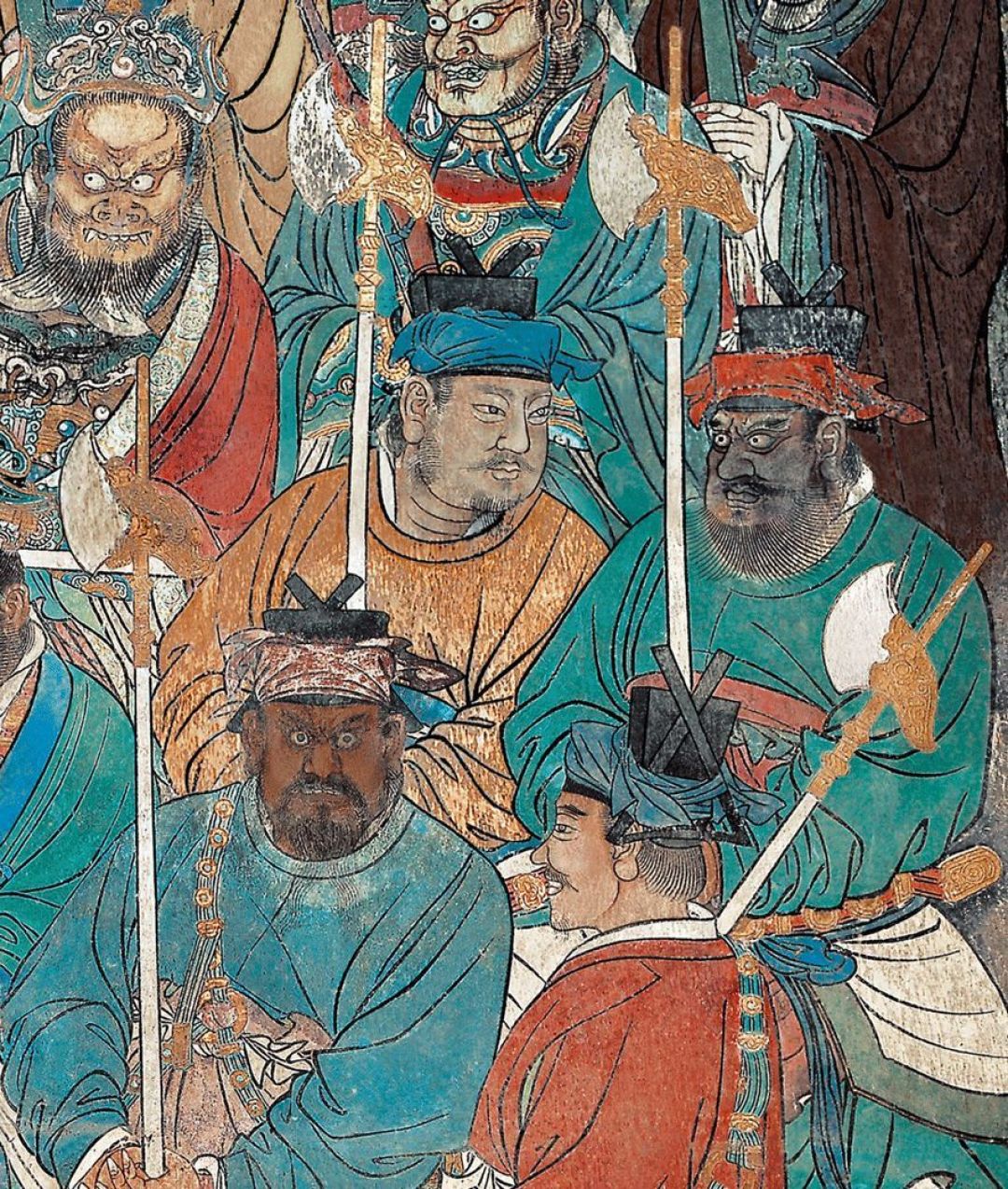 200个高清细节，带你看懂中国绘画史上的奇迹「永乐宫壁画」