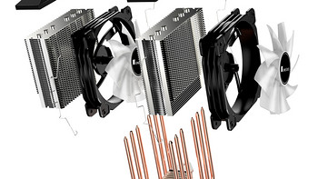 双塔双风扇6热管设计：JONSBO 乔思伯 发布 CR-2100 风冷CPU散热器
