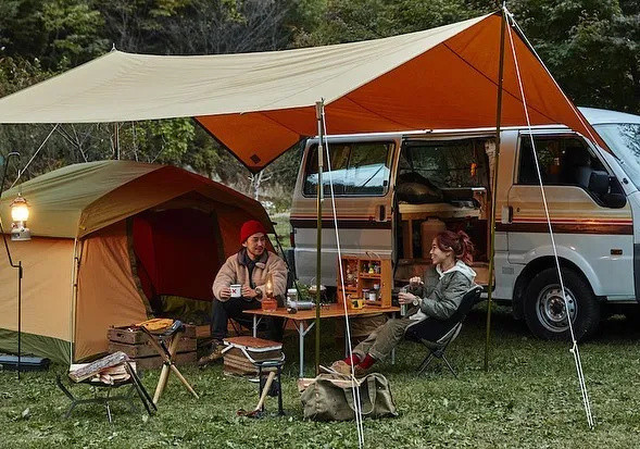 周末朋友圈：不能野餐时，他们都去露营了