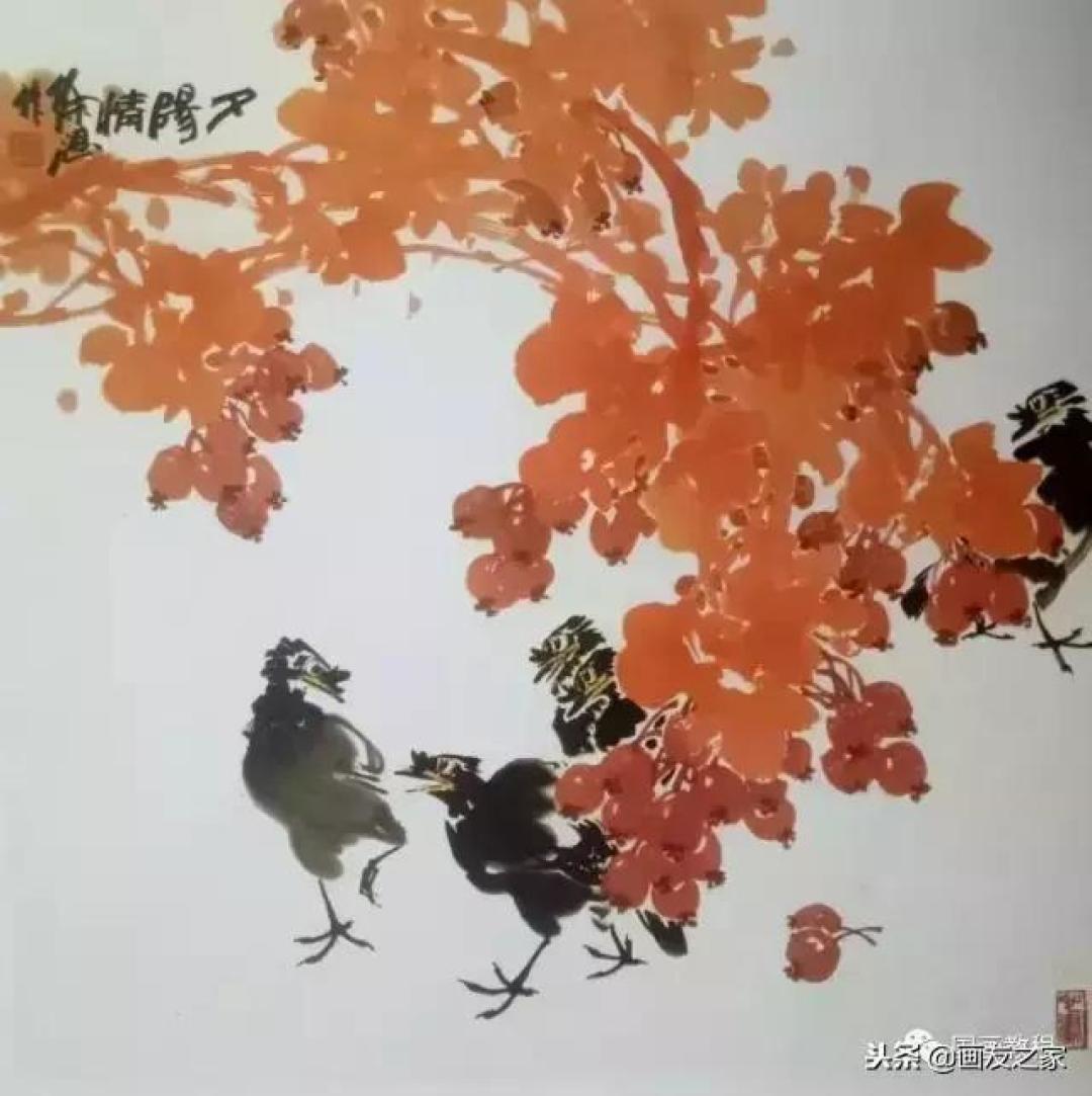 图文教程丨关于不同花鸟的画法