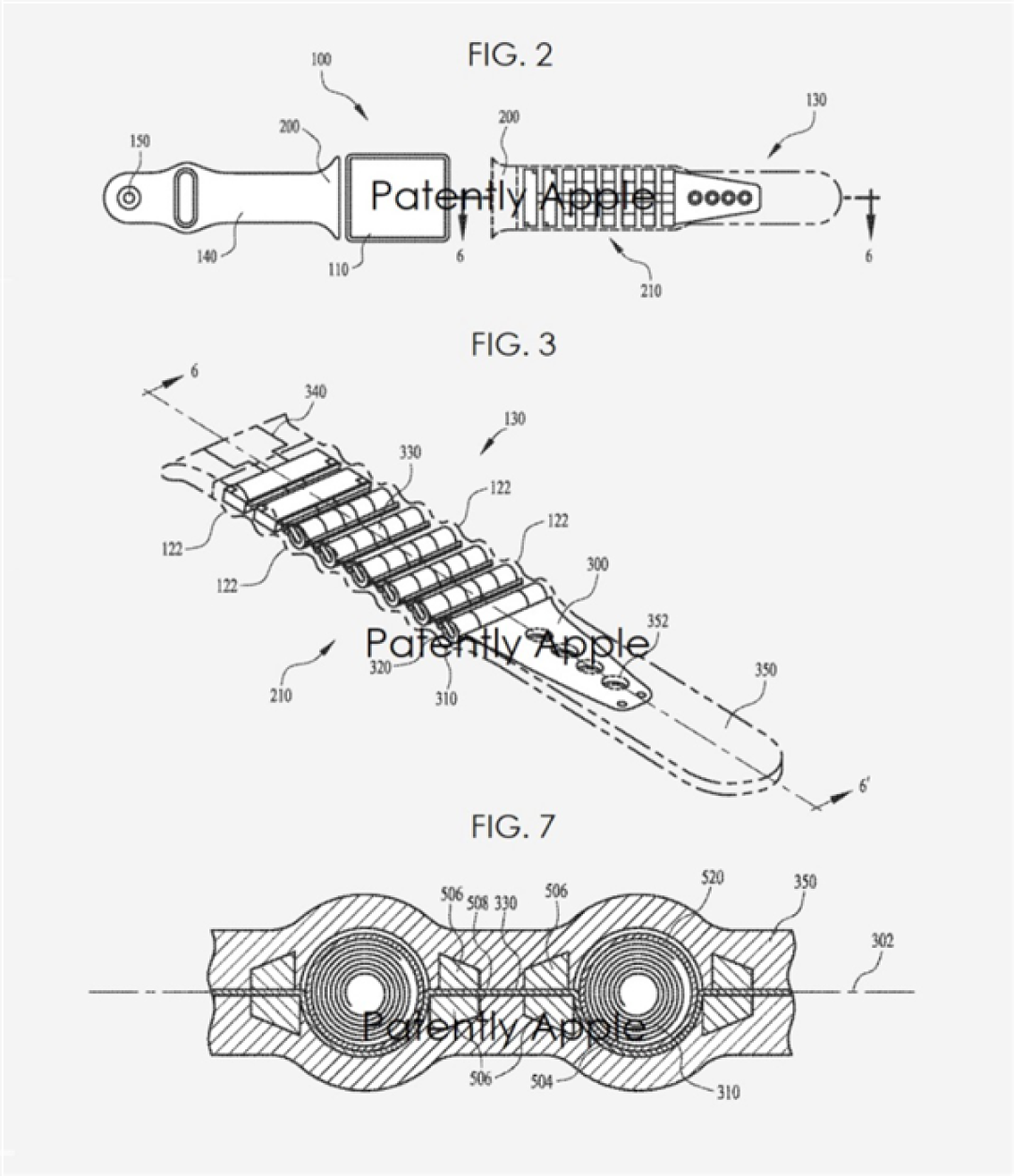 告别续航恐惧症:苹果Apple Watch电池表带专利曝光