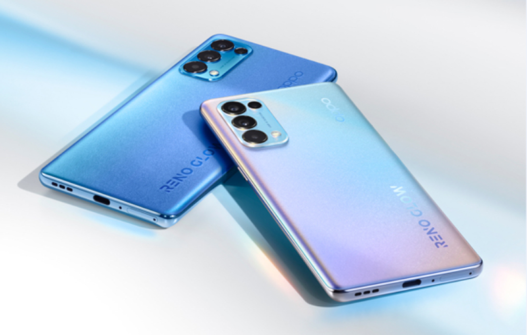oppo发布reno5系列新机星钻工艺ai焕采视频美颜65w闪充
