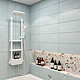 3平方粉蓝浴室，雨西子置物花洒+壁龛扩容