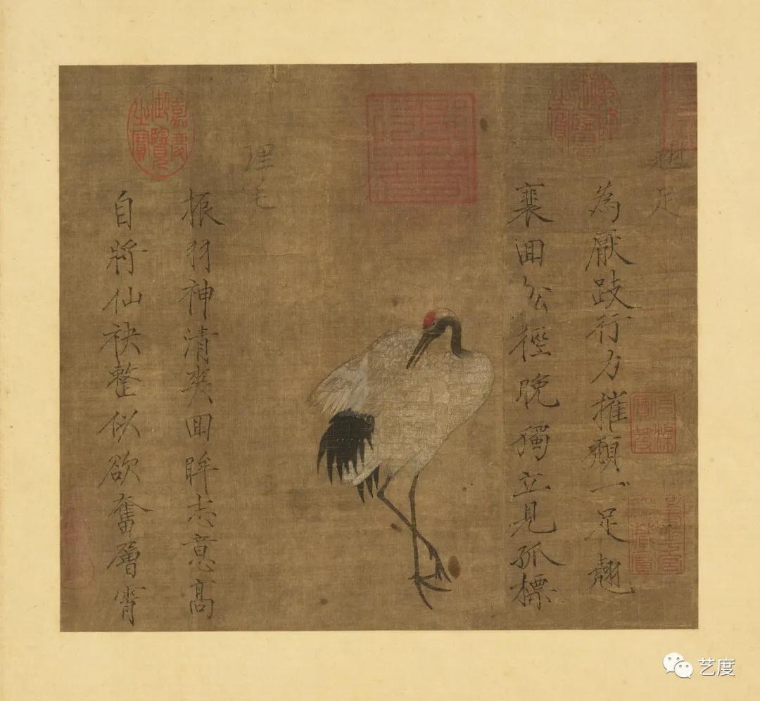 史上最高清《瑞鹤图》实拍,画中隐藏着北宋灭亡怎样的秘密?