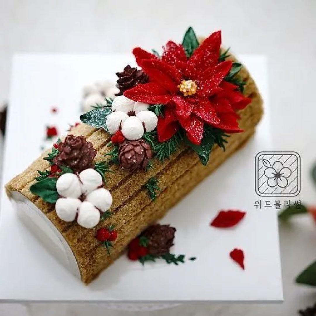 今年火爆外网的流行圣诞蛋糕西点~