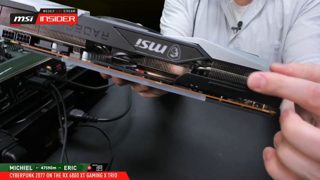 微星展示Radeon RX 6800 XT GAMING X TRIO，因供应不足将只专注一个系列的产品