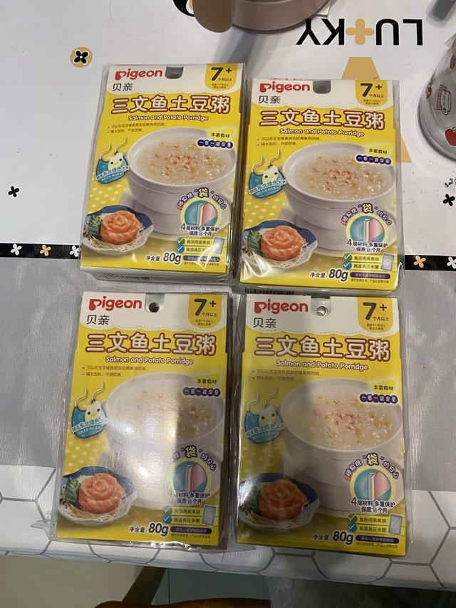 5元一包的贝亲宝宝即食粥太可了