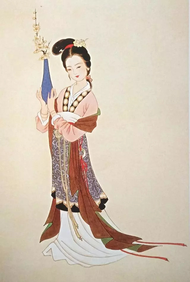 著名绘画大师教你学会各种不同风格的绘画技法「古代仕女」